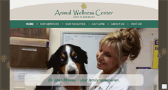 Desktop Screenshot of animalwellnesscentersantafe.com
